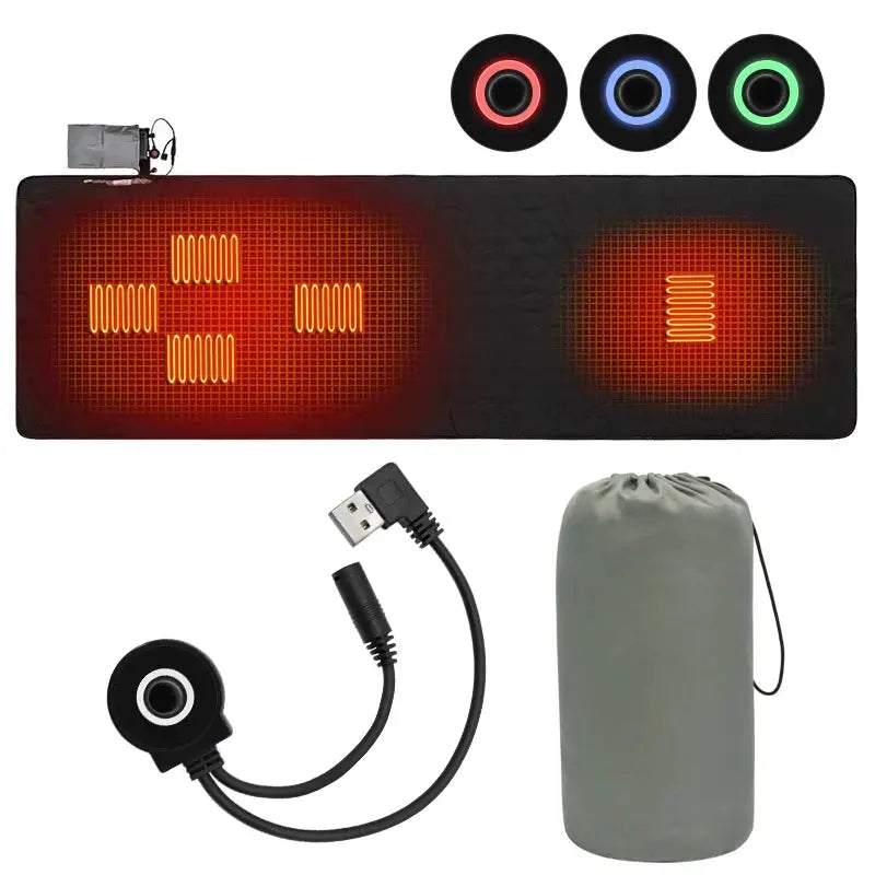Mia – Outdoor USB Heating Sleeping Mat with Intelligent Temperature Control, Size One Size 0