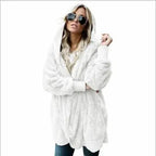 Liora - Cozy Women's Cardigan Jacket With Plush Fleece For Autumn And Winter 7