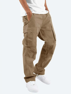 Caden - Relaxed Fit Men's Cargo Pants With Utility Pockets For Work And Casual Wear 2