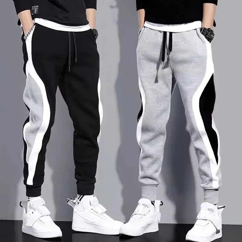Ethan – Wide Loose Casual Pants with Breathable Patchwork Design, Size S-XXL 1