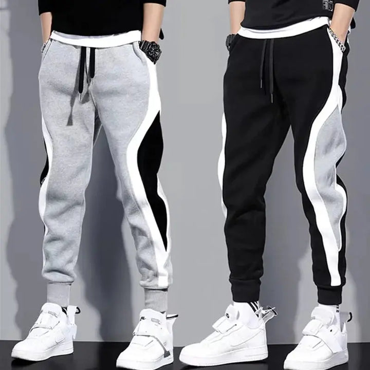 Ethan – Wide Loose Casual Pants with Breathable Patchwork Design, Size S-XXL 4