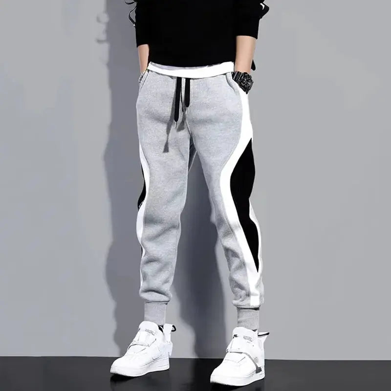 Ethan – Wide Loose Casual Pants with Breathable Patchwork Design, Size S-XXL 0