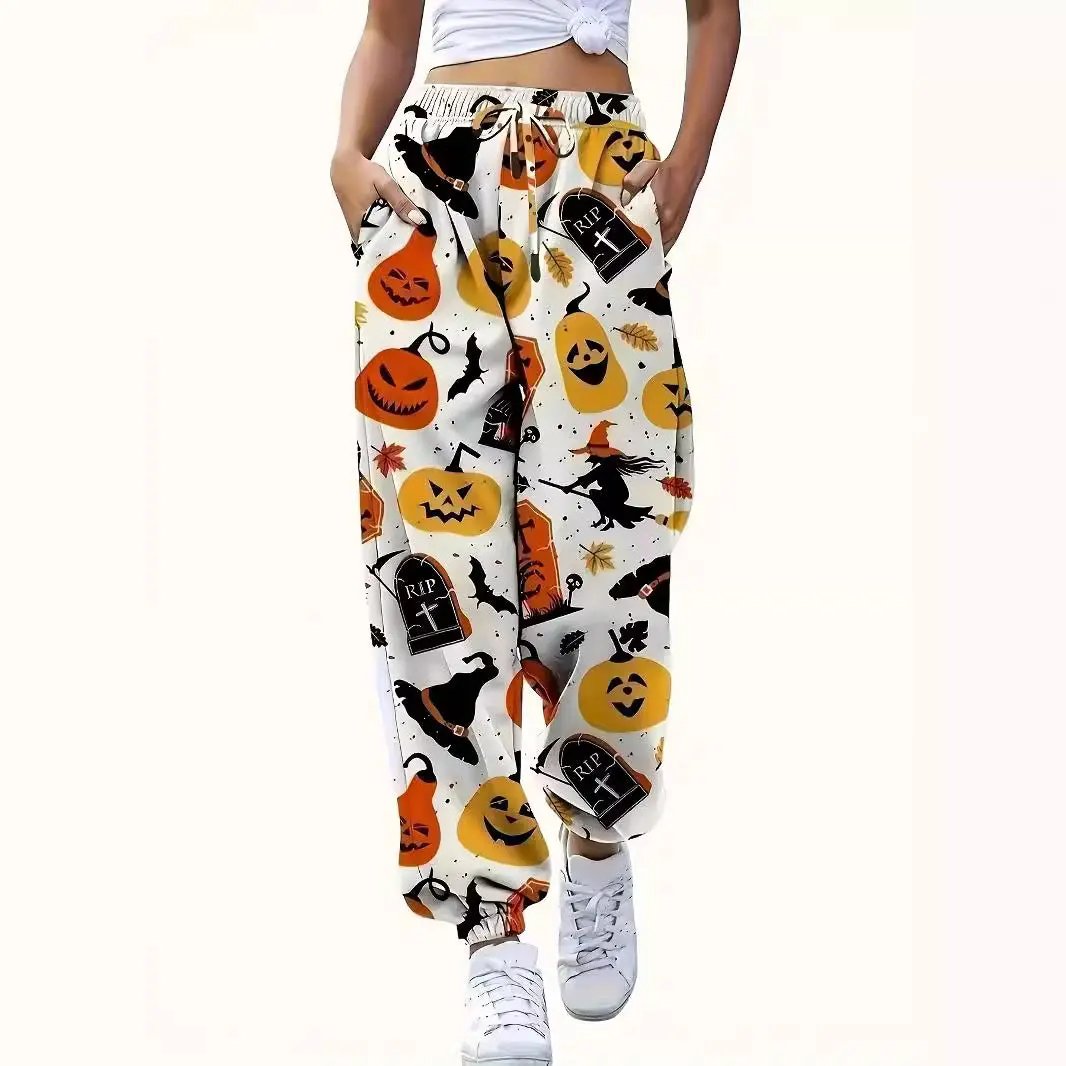Heidi - Stylish Women's Trousers With Halloween Motif For Casual And Festive Occasions 4