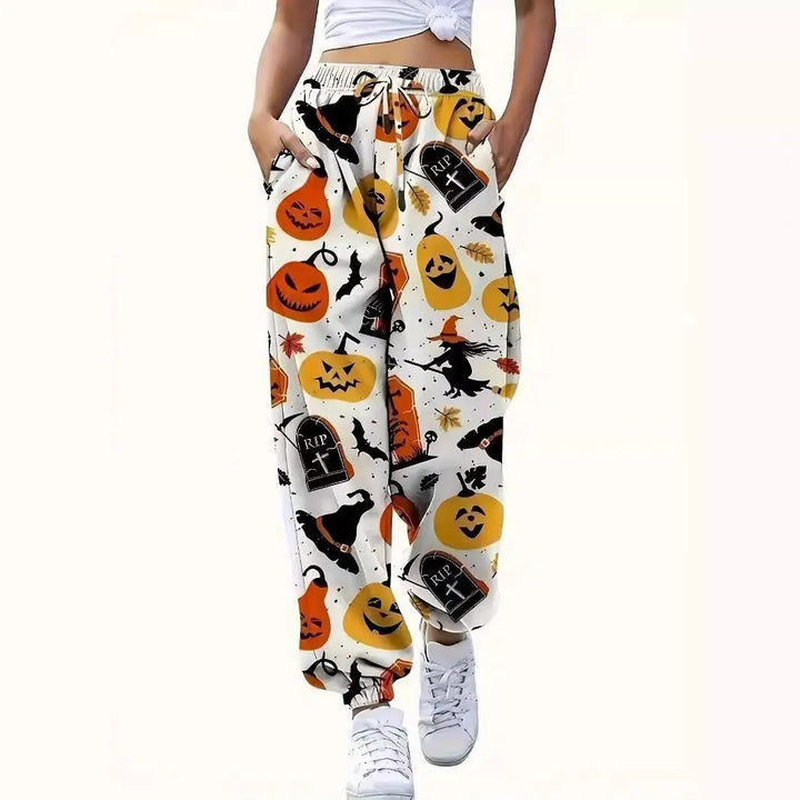 Heidi - Stylish Women's Trousers With Halloween Motif For Casual And Festive Occasions 4
