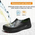 Caden - Lightweight Men's Chef Shoes With Anti-Slip Design For Work And Daily Wear 0