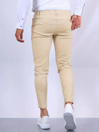 Caden - Stylish Men's Khaki Pants With Slim-Fit Design For Casual And Semi-Formal Occasions 8