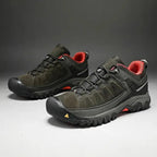 MunaWear - Climbing Shoes - Evox – Durable Men's Hiking Shoes With Leather Upper For Outdoor Adventures - 