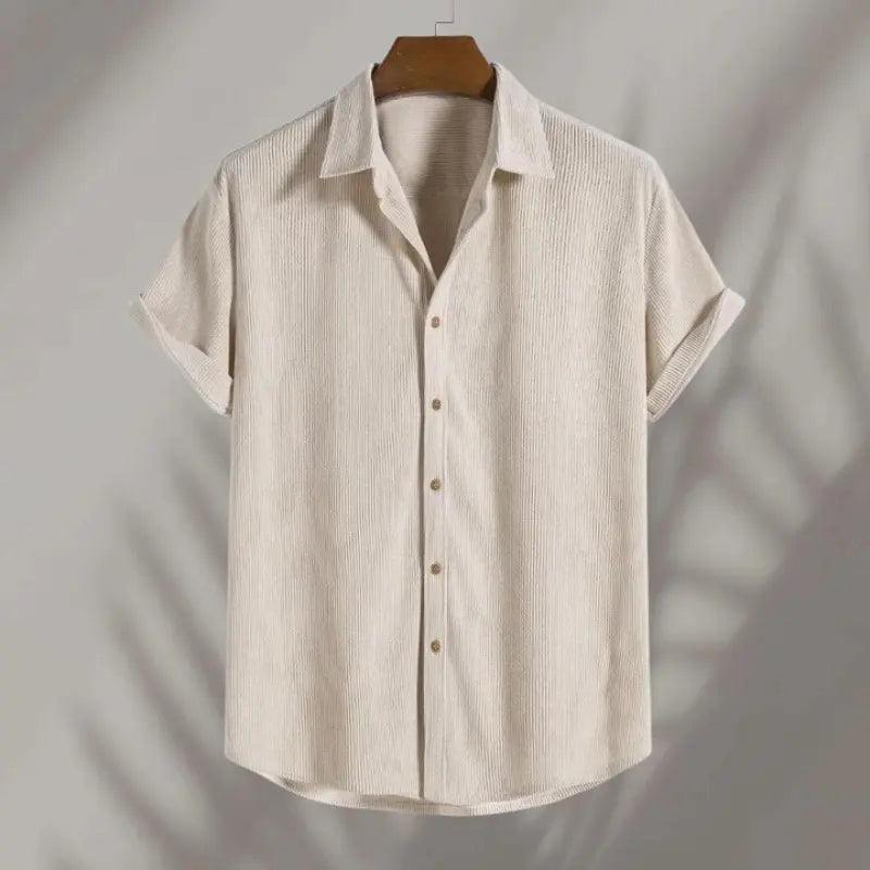 Josh – Men's Lightweight Summer Set with Shirt and Shorts for Effortless Style