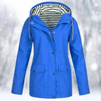 MunaWear - Coats - Aluna – Stylish Women's Jacket With Weather Protection For Casual Outings And Outdoor Adventures - Blue