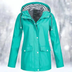 MunaWear - Coats - Aluna – Stylish Women's Jacket With Weather Protection For Casual Outings And Outdoor Adventures - Turquoise