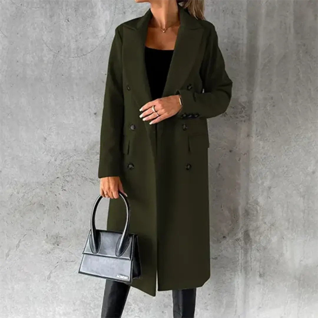 Tilda – Stylish Women's Long Coat With Timeless Design For Winter Wear 6