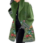 Liora – Stylish Long Women's Winter Coat With Printed Design For Everyday And Special Occasions 3