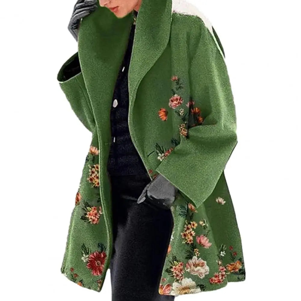Liora – Stylish Long Women's Winter Coat With Printed Design For Everyday And Special Occasions 5