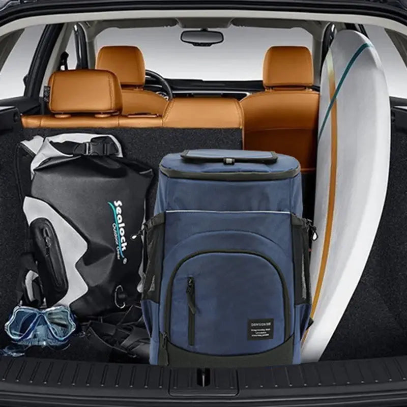 Mia – Soft Insulated Cooler Backpack for Outdoor Travel & Beach Use, 30L Capacity 3