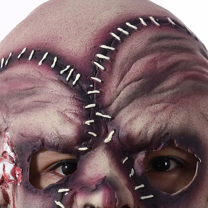 Halloween Triple Face Horror Mask – Realistic Scary Accessory for Adults 6