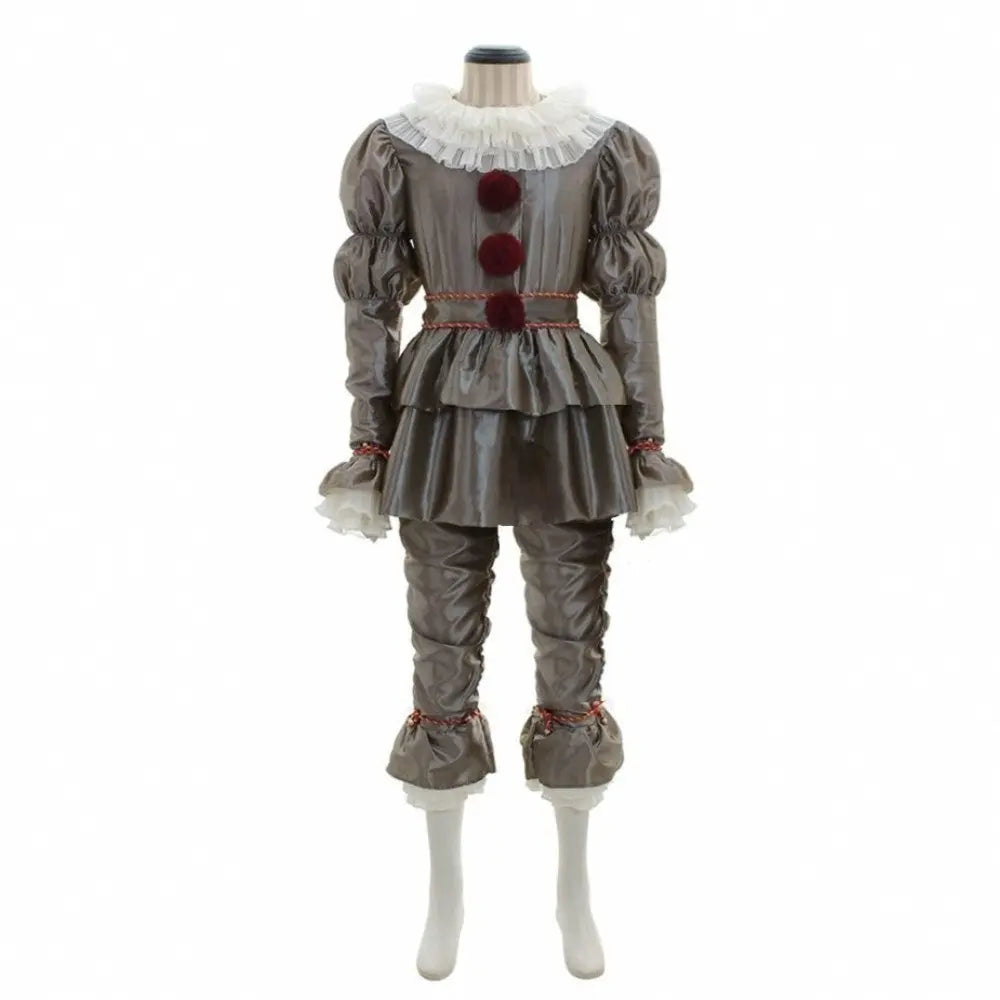 Creepy Halloween Clown Costume for Adults – Scary PennyWise Outfit – Perfect for Parties 2