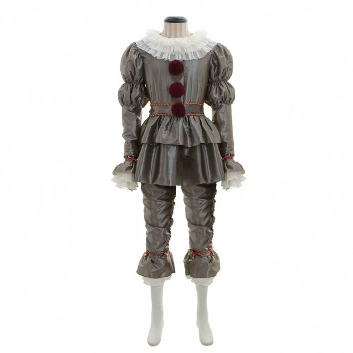 Creepy Halloween Clown Costume for Adults – Scary PennyWise Outfit – Perfect for Parties 2