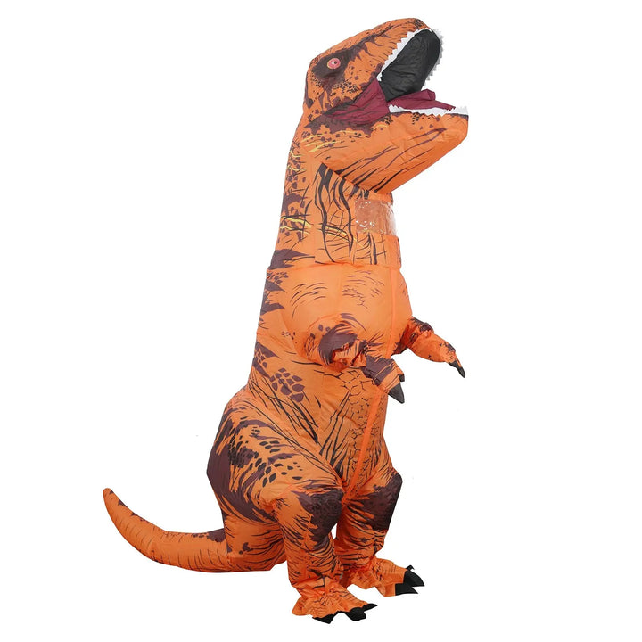 Inflatable T-Rex Costume – Fun Adult Halloween Costume for Parties – Fits 4.9ft to 6.2ft 1