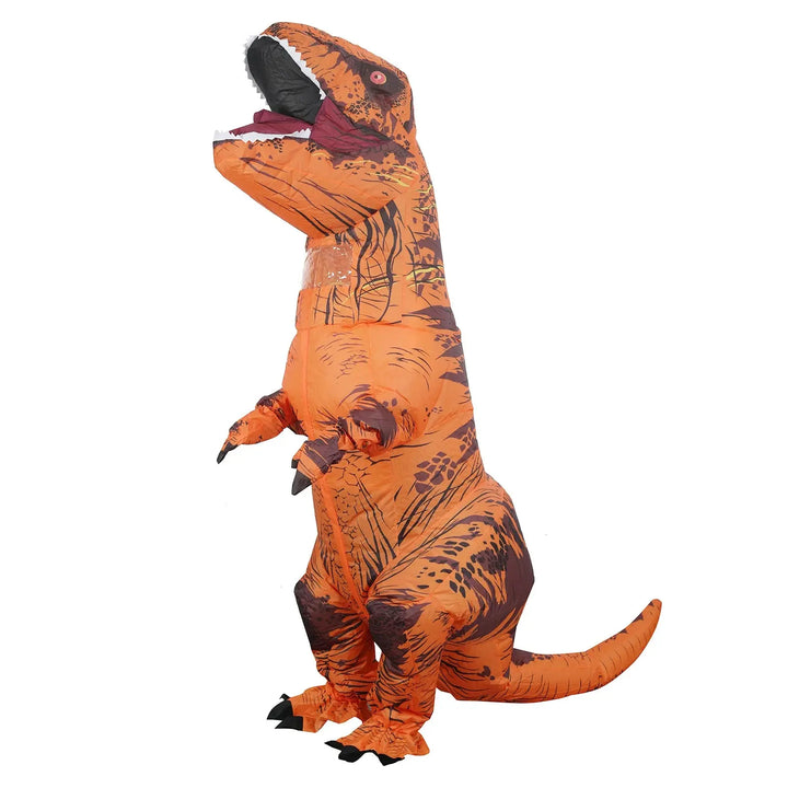 Inflatable T-Rex Costume – Fun Adult Halloween Costume for Parties – Fits 4.9ft to 6.2ft 0