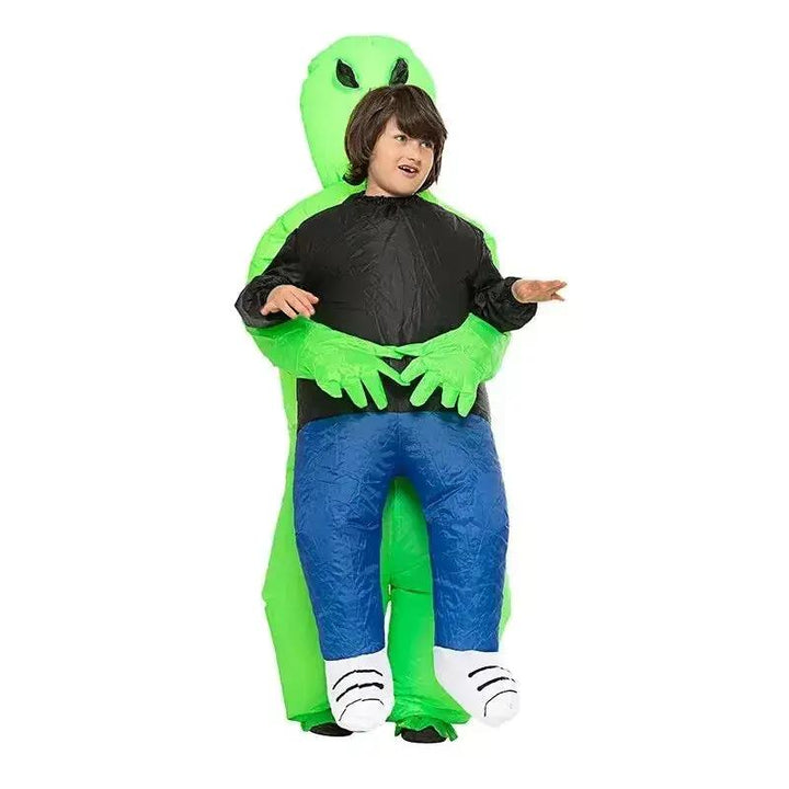 Caden - Inflatable Alien Costume With Built-in Fan For Halloween Fun 5