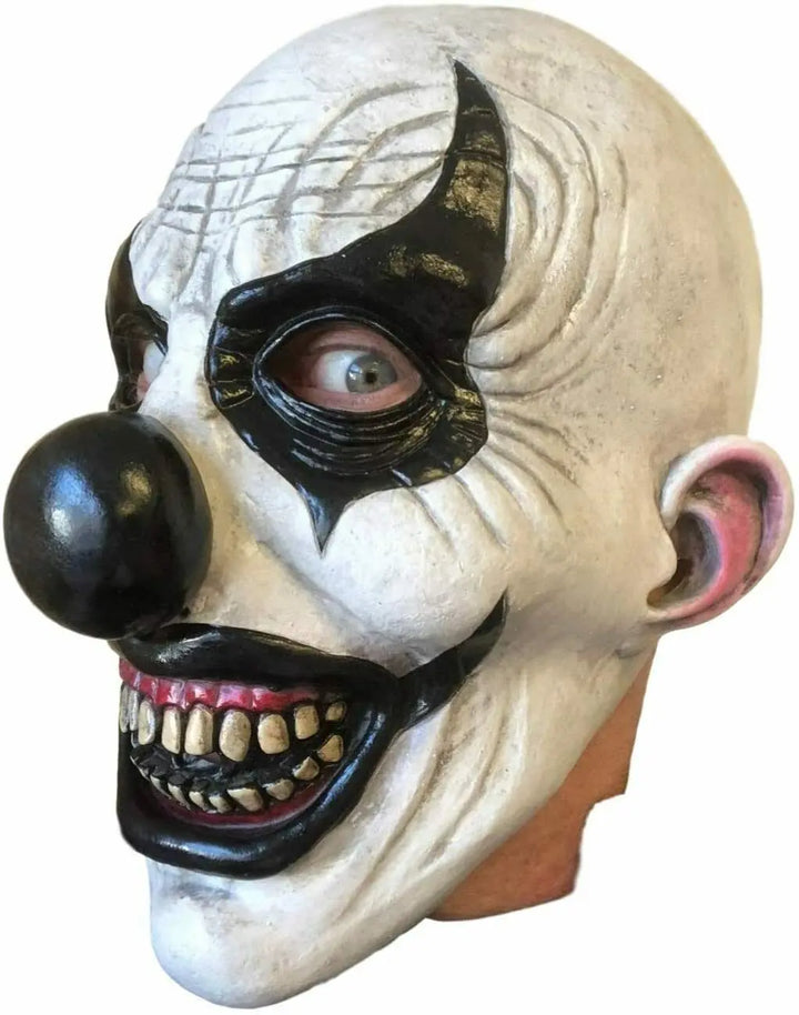 Creepy Clown Mask for Halloween – Scary Adult Costume Accessory with Eerie Design and Universal Fit 3