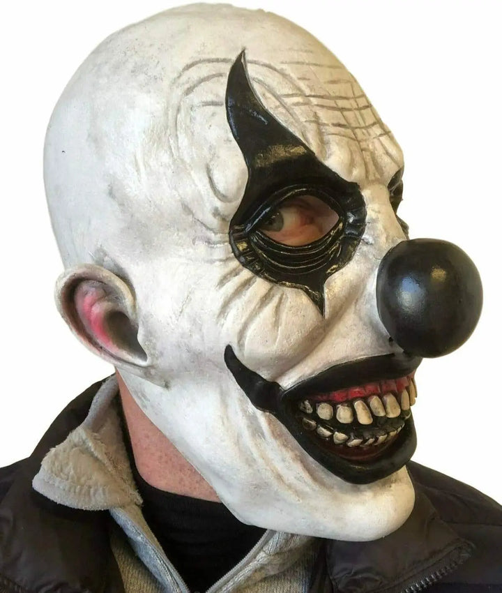 Creepy Clown Mask for Halloween – Scary Adult Costume Accessory with Eerie Design and Universal Fit 4