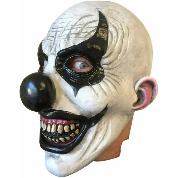 MunaWear - Costumes & Accessories - Creepy Clown Mask for Halloween – Scary Adult Costume Accessory - 