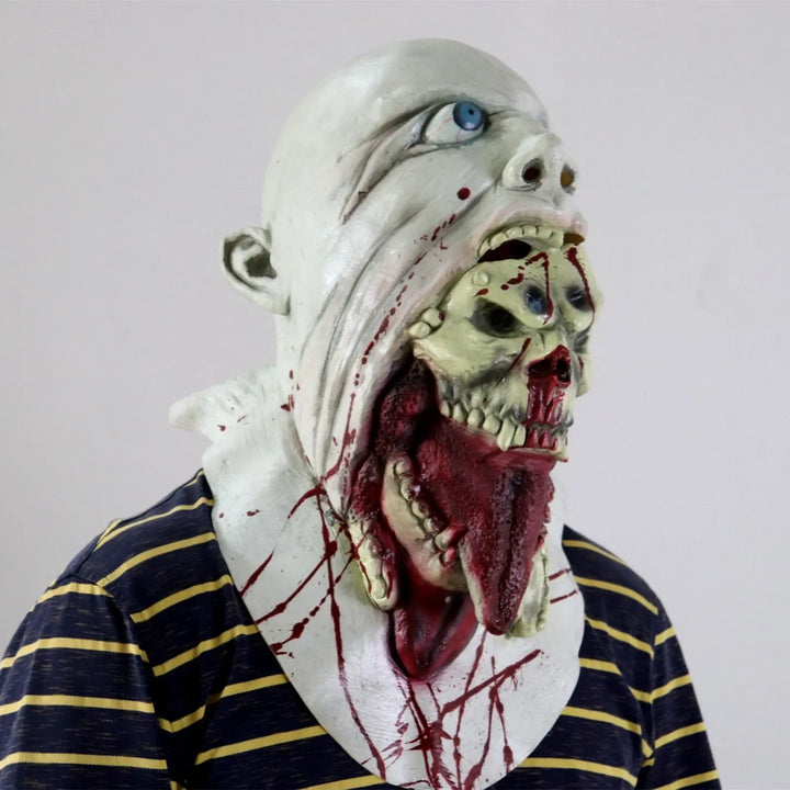 Creepy Alien Tentacle Mask for Adults – Scary Halloween Mask with Red Eyes and Realistic Details for Costume Parties 4