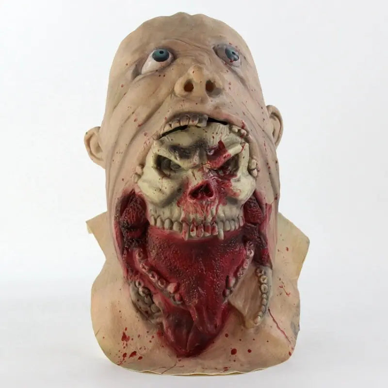 Creepy Alien Tentacle Mask for Adults – Scary Halloween Mask with Red Eyes and Realistic Details for Costume Parties 5