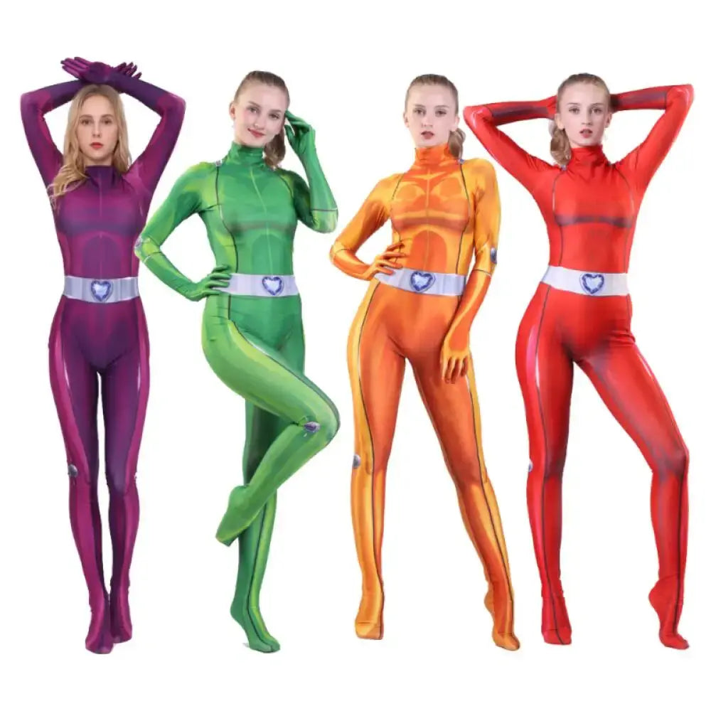 Halloween Clover Ewing Costume – 3D Printed Zentai Bodysuit for Kids & Adults – Perfect for Spooky Parties 0