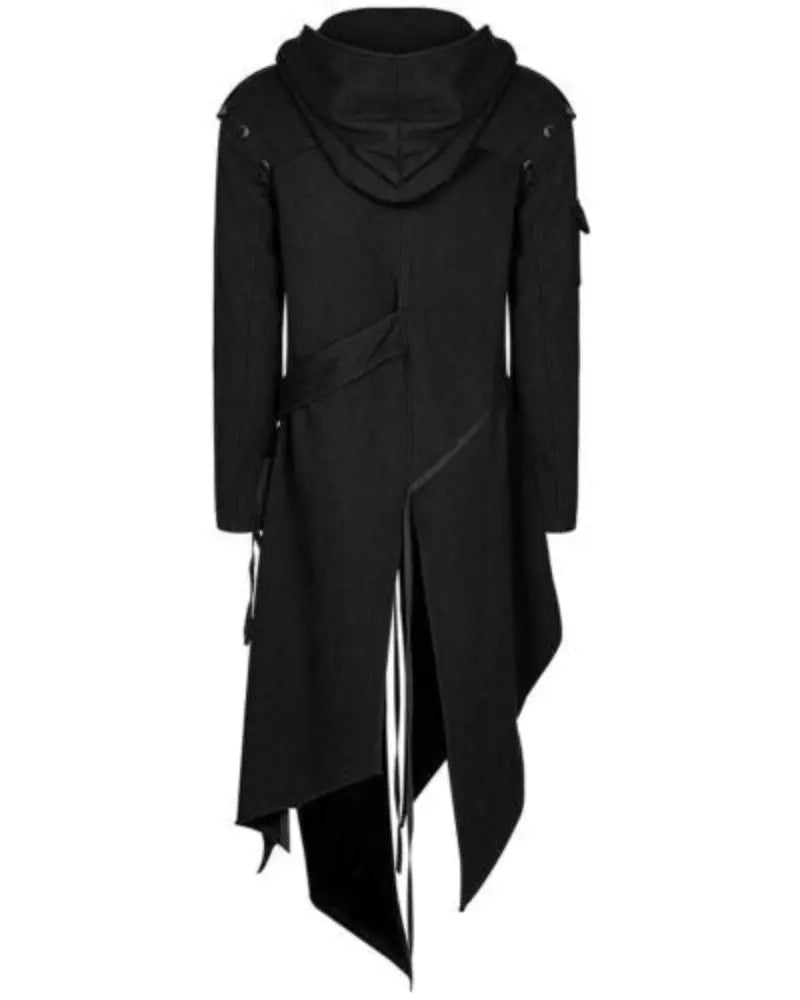 Halloween Gothic Vintage Costume – Men’s Hooded Coat for Spooky Parties 3
