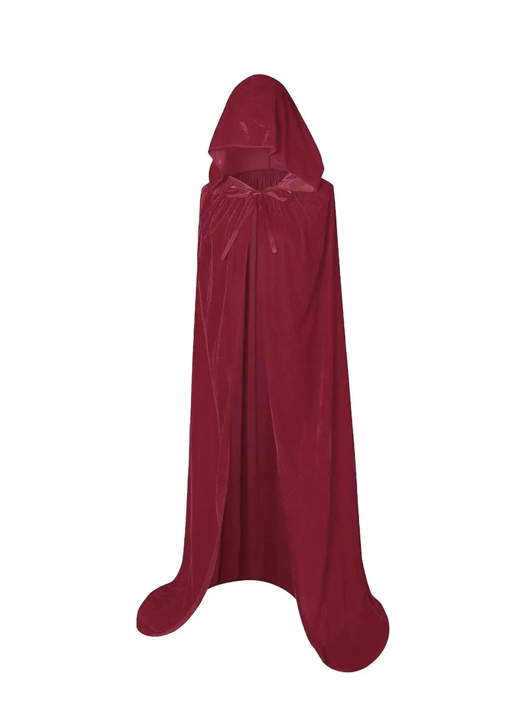 Halloween Grim Reaper Hooded Cloak – Unisex Velvet Cape in Multiple Colors – Perfect for Spooky Cosplay Events 12