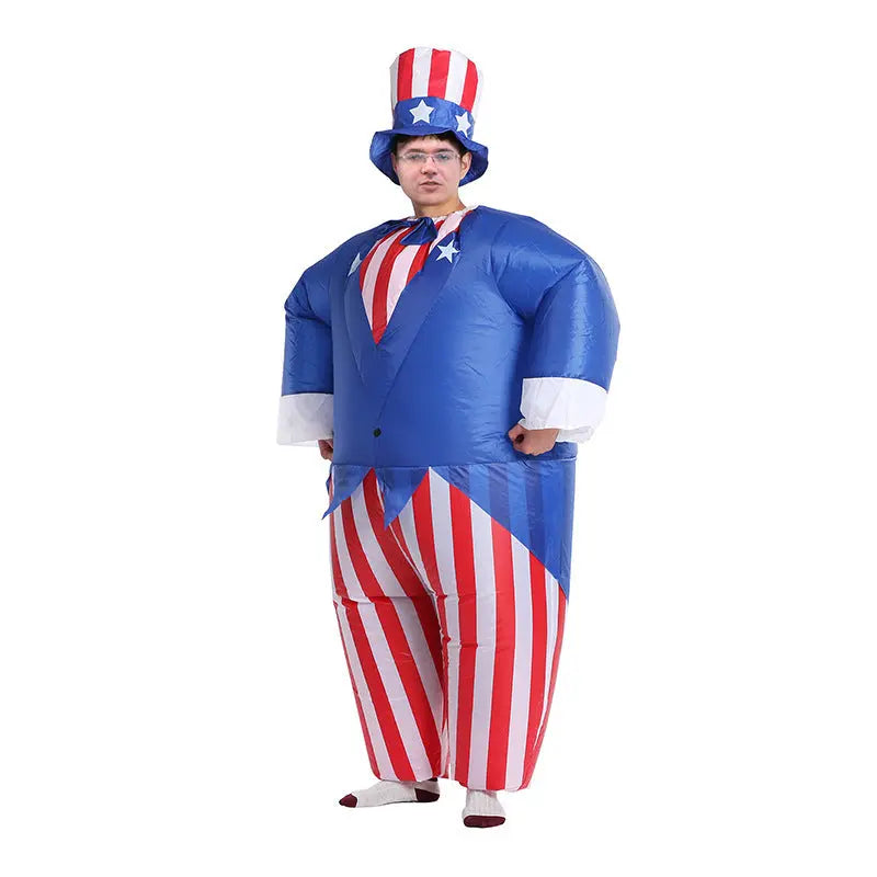 Halloween Inflatable Alien Costume with UFO – Fun Kids Outfit for Parties 4