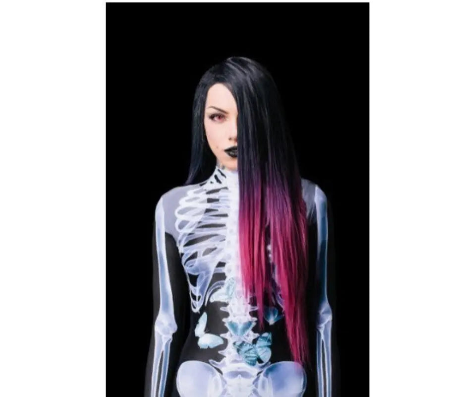Halloween Skeleton Costume – Full Body Suit for Men & Women – Unisex Creepy Outfit for Parties 5