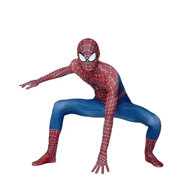 Halloween Spider-Man Costume – Eye-Catching 3D Spandex Jumpsuit for Adults – Perfect for Cosplay Parties 9