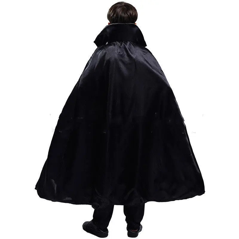 Kids Halloween Vampire Costume Set with Cloak and Vest – Ages 4-12 for Trick or Treat and Halloween Parties 5