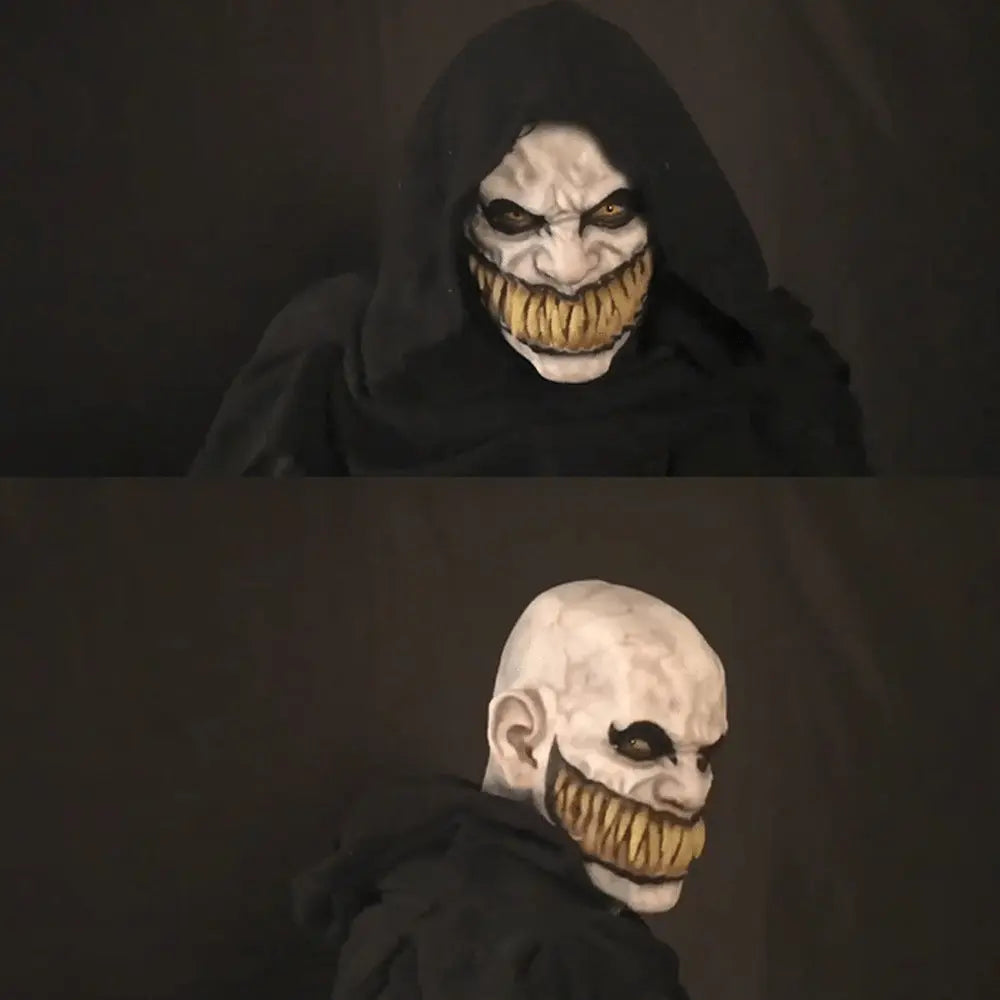 Scary Halloween Mask – Creepy Monster Latex Horror Mask for Adults – Perfect for Halloween Parties 1