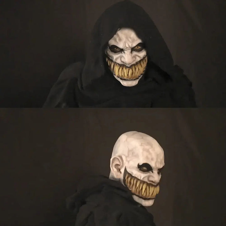 Scary Halloween Mask – Creepy Monster Latex Horror Mask for Adults – Perfect for Halloween Parties 1