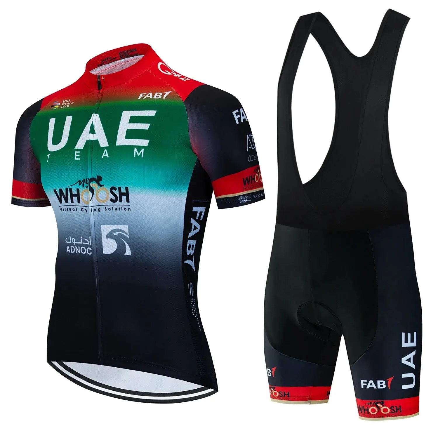 Amir - Lightweight Men's Cycling Jersey with Bib Shorts Set for Spring/Summer, Breathable & Quick-Drying, Size M-XXL 3