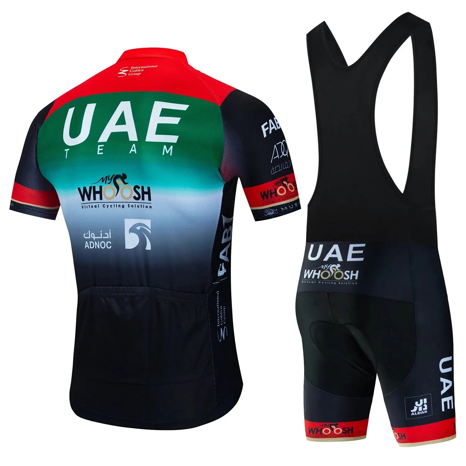 Amir - Lightweight Men's Cycling Jersey with Bib Shorts Set for Spring/Summer, Breathable & Quick-Drying, Size M-XXL 4