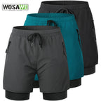 Ethan – 2-in-1 Padded Mountain Bike Shorts with Adjustable Waist & Functional Pockets Size S-3XL 1