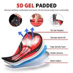 Brad – Breathable Men's Cycling Shorts with 5D Gel Pad for Ultimate Comfort