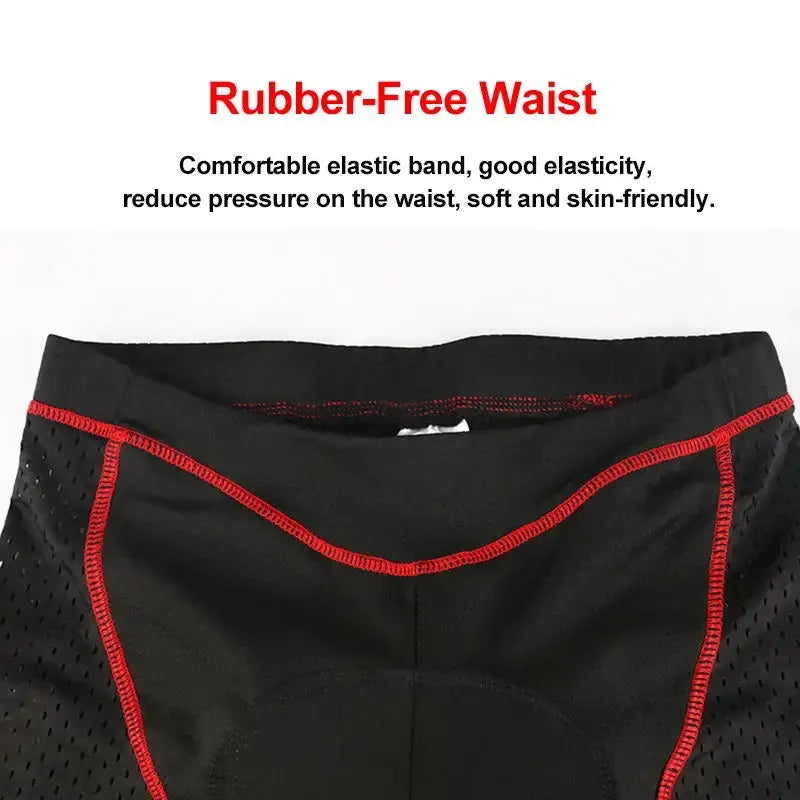 Brad – Breathable Men's Cycling Shorts with 5D Gel Pad for Ultimate Comfort