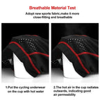 Brad – Breathable Men's Cycling Shorts with 5D Gel Pad for Ultimate Comfort