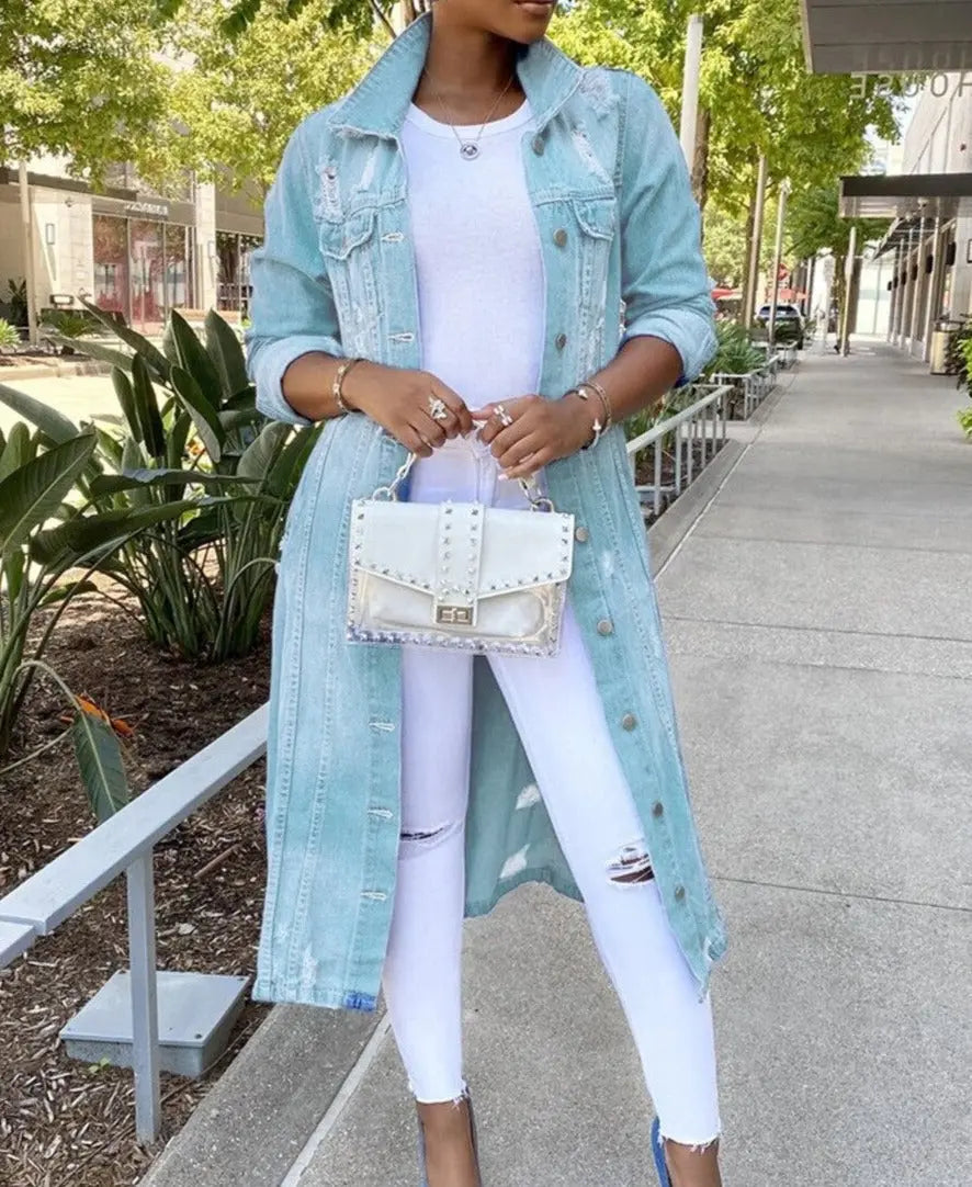 Suzie – Oversized Denim Jacket With Timeless Charm For Everyday Style 1