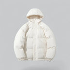 Caden – Classic Unisex Down Jacket With Hood For Winter Comfort 1