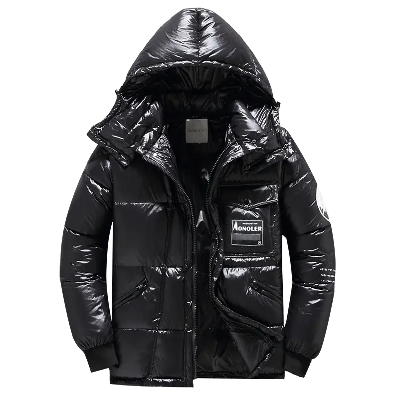 Caden – Stylish Men's Down Jacket With Hood For Winter Protection 2