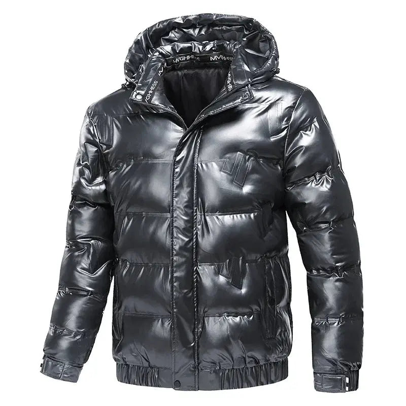 Caden – Stylish Men's Down Jacket With Hood For Winter Weather 0