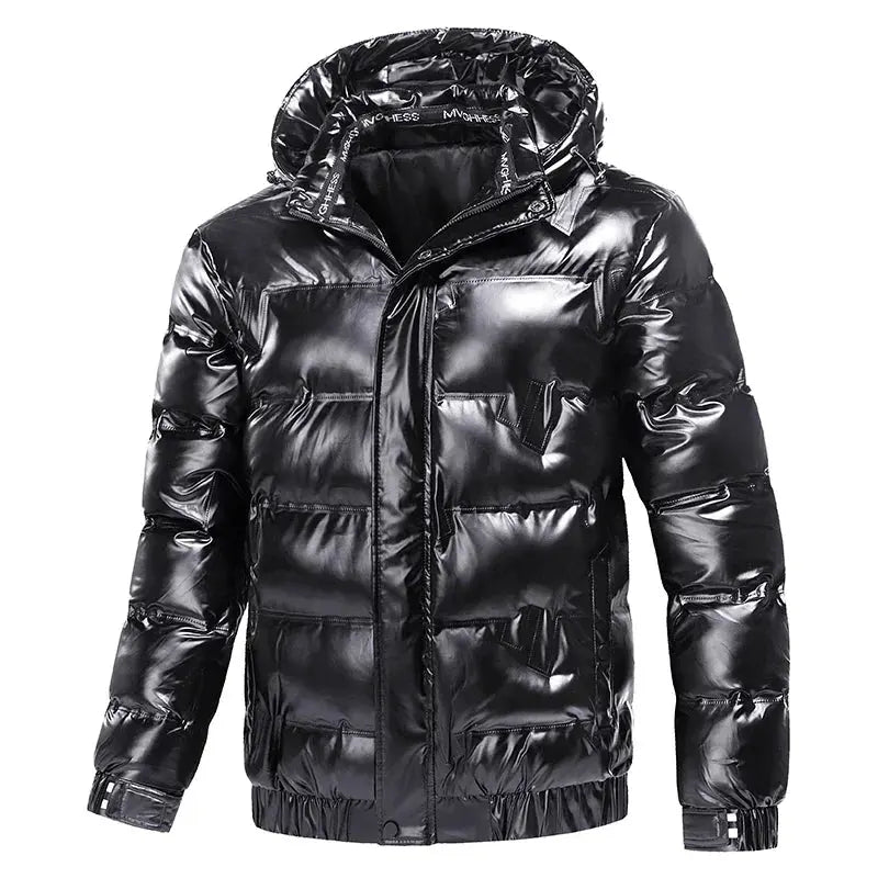 Caden – Stylish Men's Down Jacket With Hood For Winter Weather 1