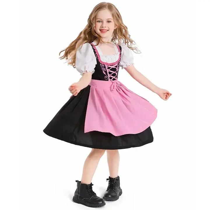 Oktoberfest Child Dirndl Dress – Authentic German Style – Comfortable Fit for Festive Celebrations – Ideal for German-Themed Parties 4